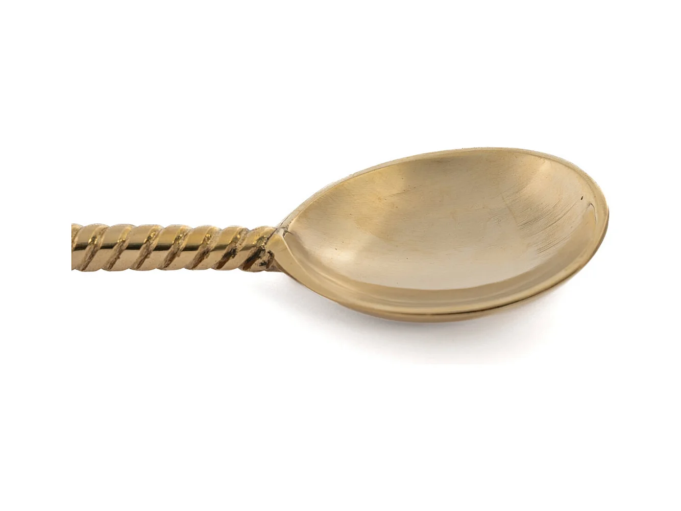 Der Ananas-Salatlöffel - Gold