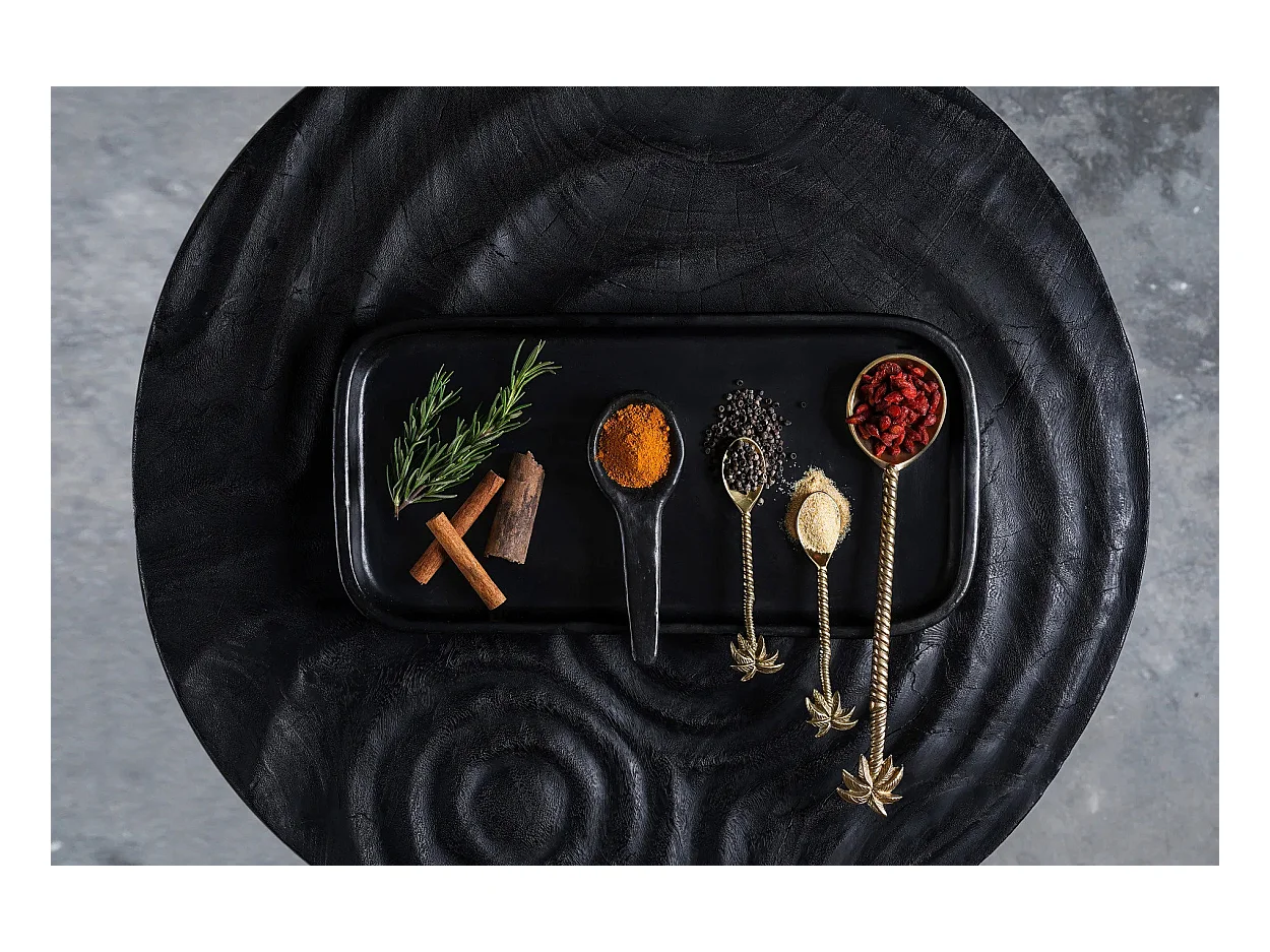 Der Palm Tree Salatlöffel - Gold