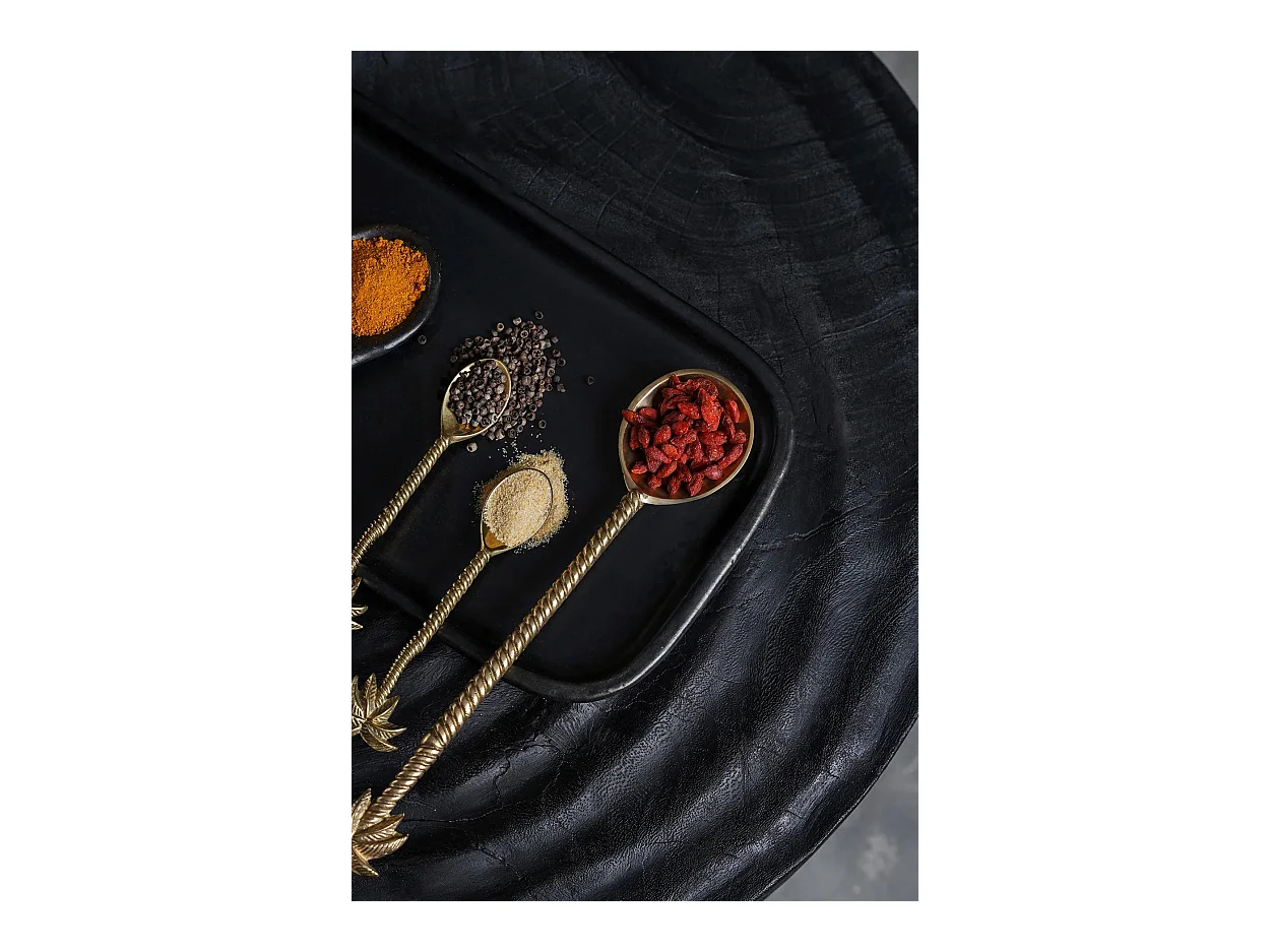 Der Palm Tree Salatlöffel - Gold