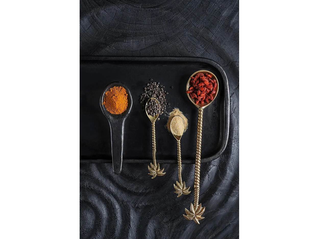 La Cuillère À Salade Palmier - Or