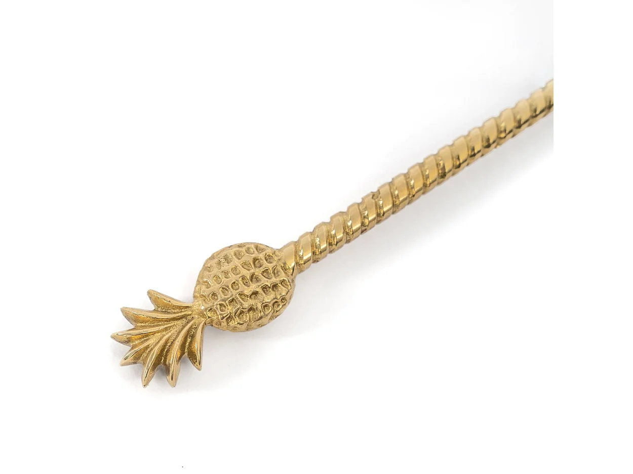 De Pineapple Salad Fork - Goud