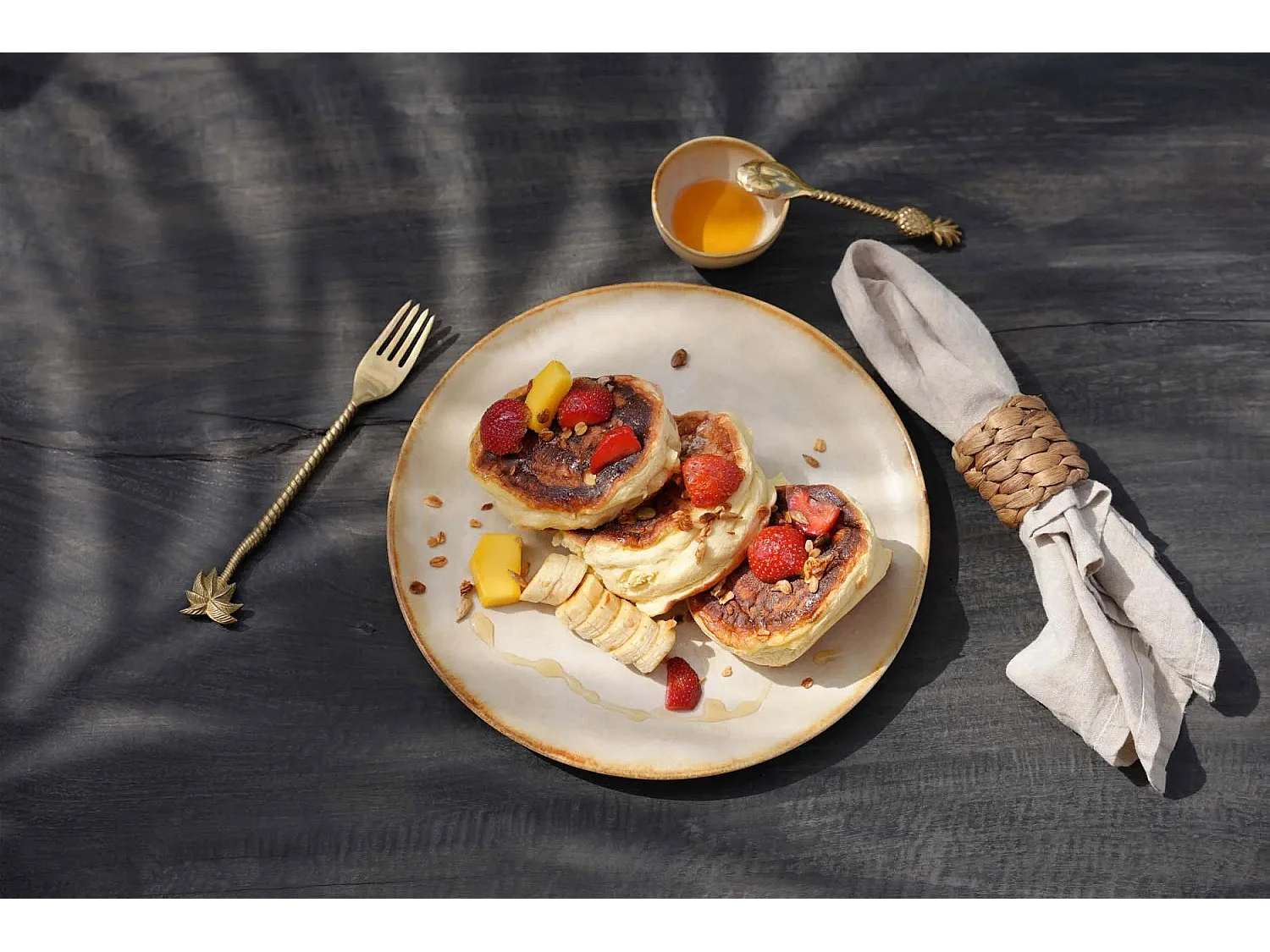 La Fourchette Palmier - Or