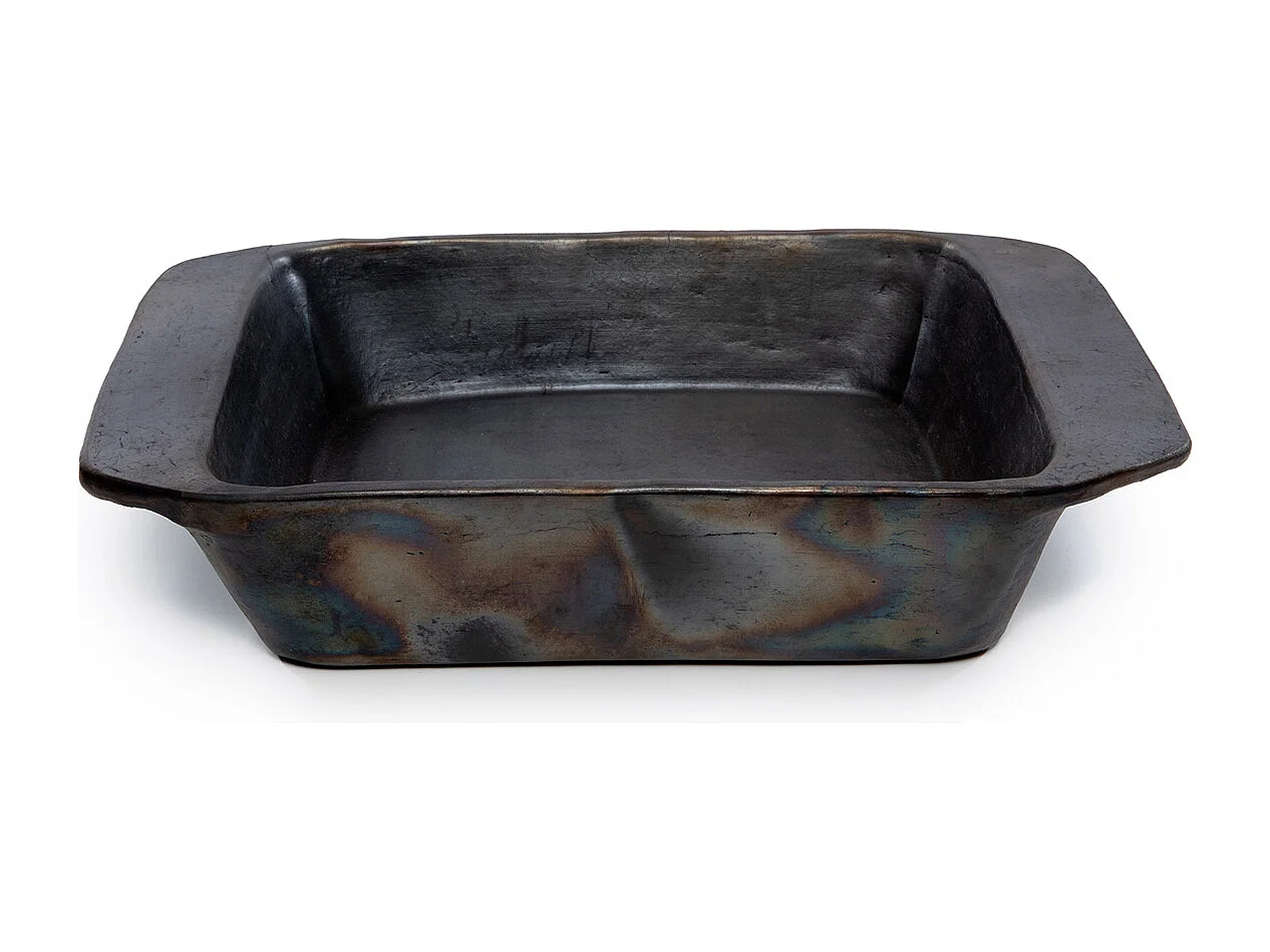 De Burned Ovenschaal - Zwart