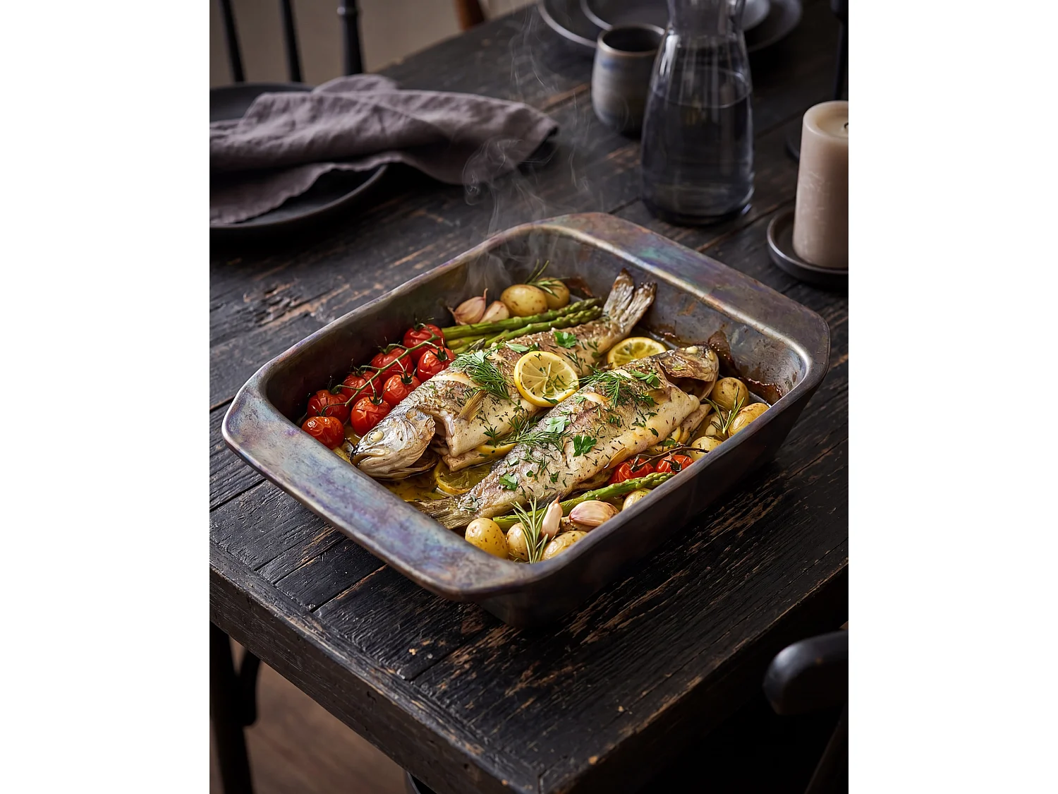 The Burned Oven Tray - Black
