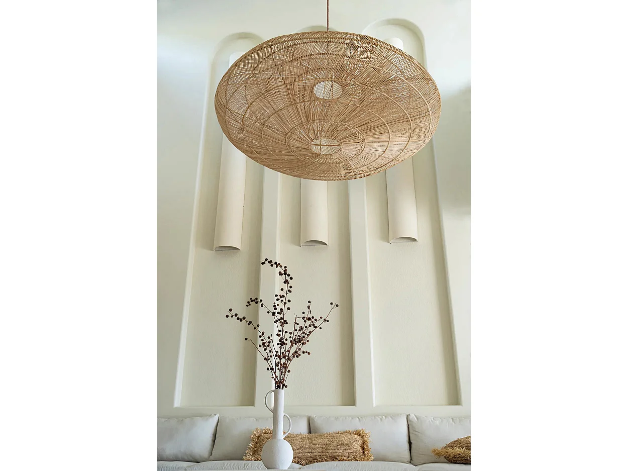 The Macaron Pendant - Natural - XL