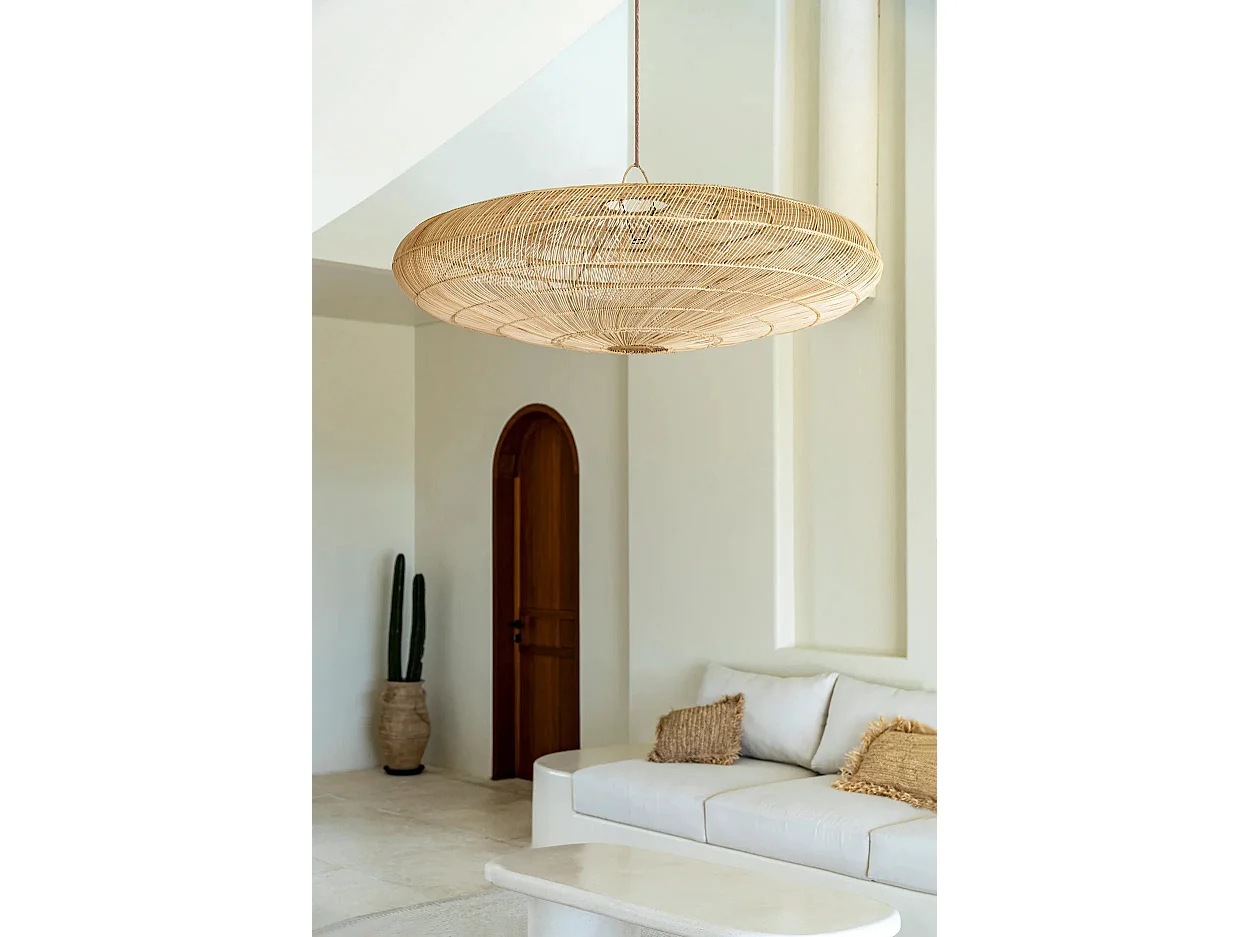 The Macaron Pendant - Natural - XL