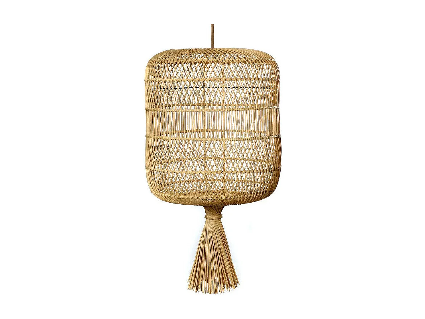 De Dumpling Hang- en Vloerlamp - Naturel - L
