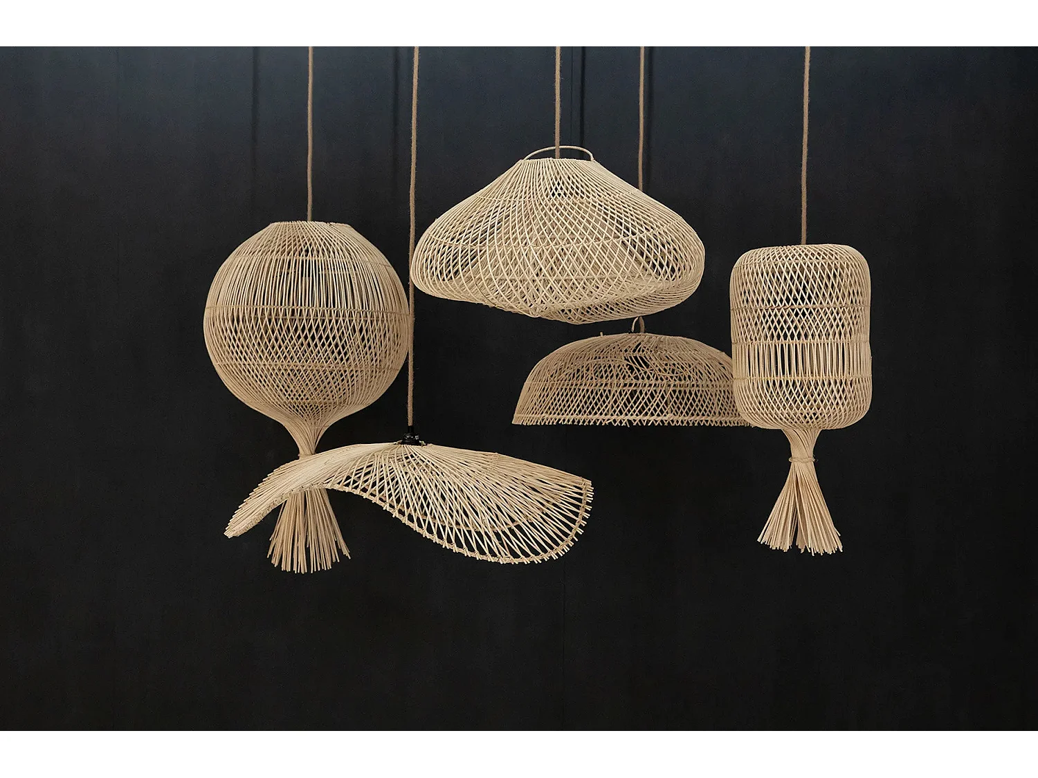 L'Abat-jour Dumpling - Naturel - L