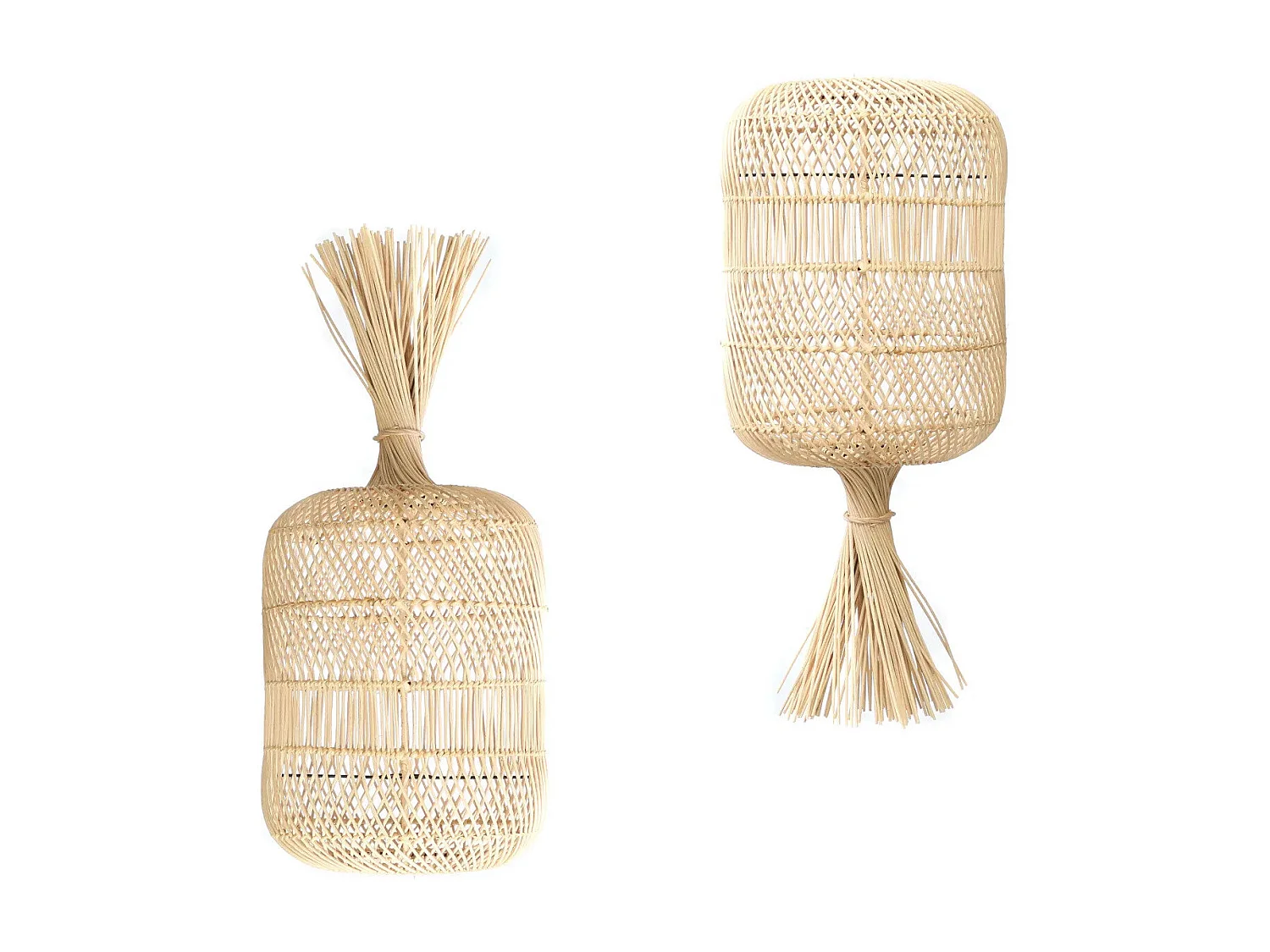 De Dumpling Hang- En Vloerlamp - Naturel - M