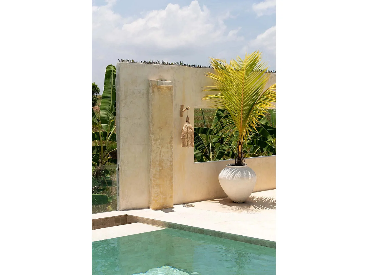 La Lampada a Sospensione Garaffa - Naturale - M