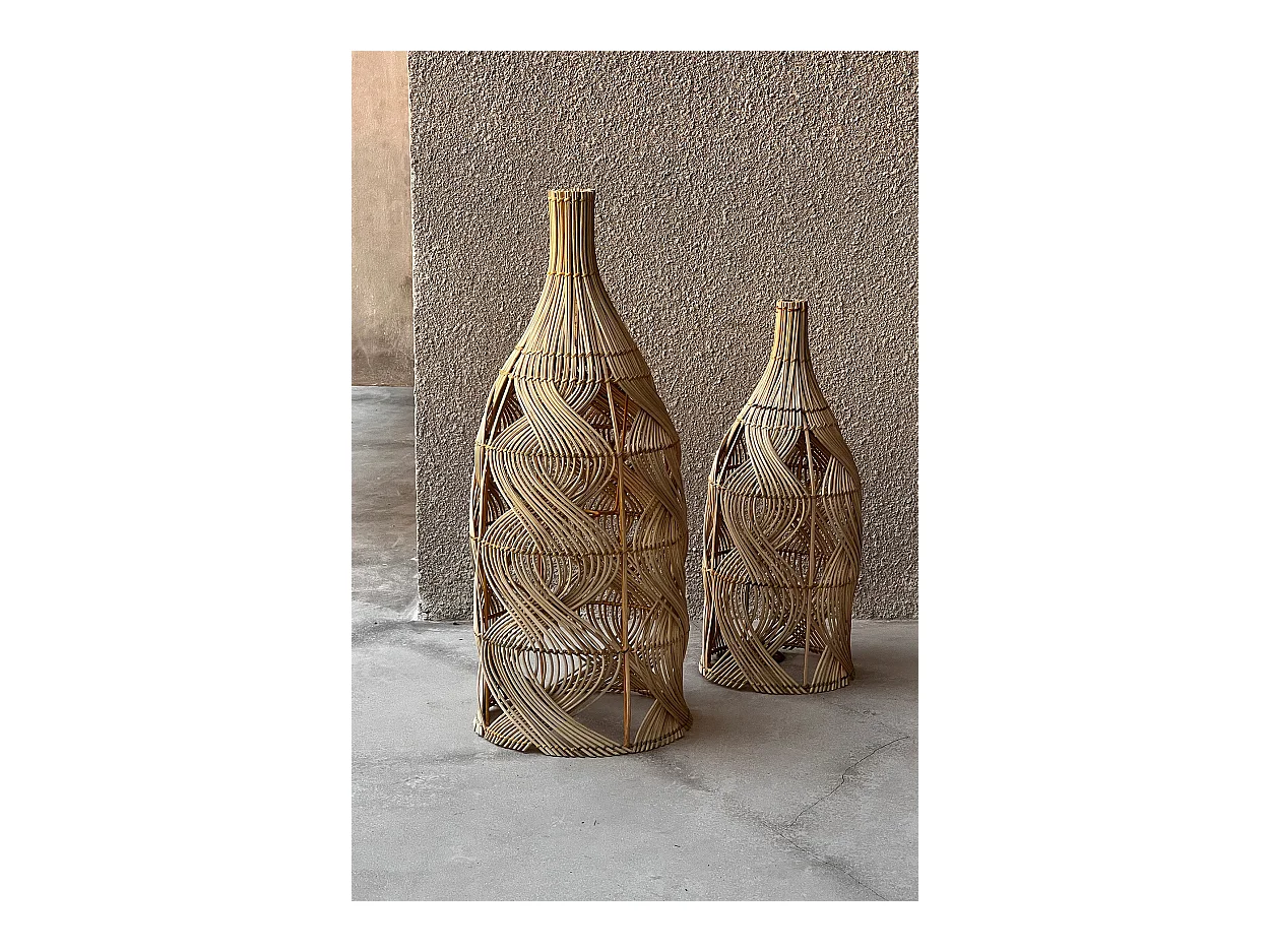 La Lampada a Sospensione Garaffa - Naturale - M