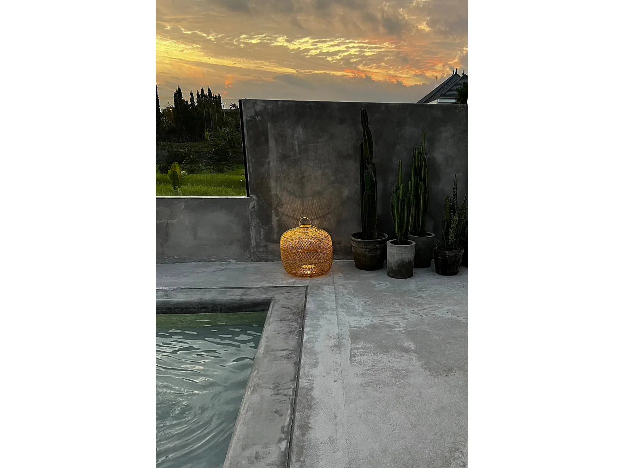 De Batu Bolong Hanglamp - Naturel - L