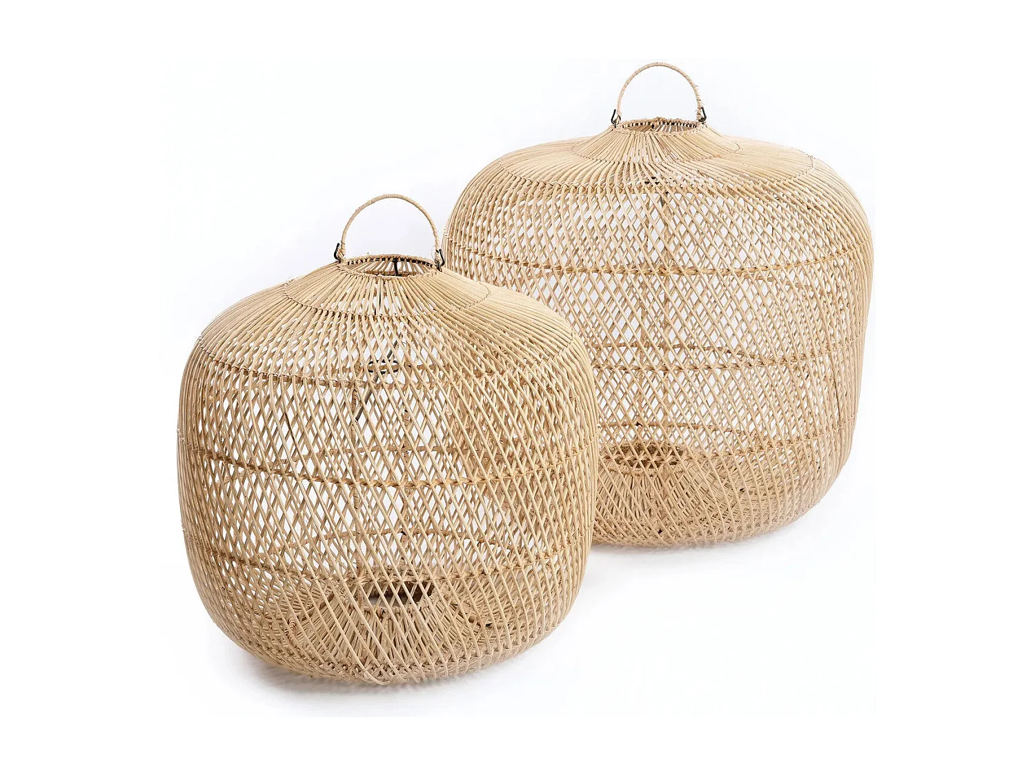 De Batu Bolong Hanglamp - Naturel - L