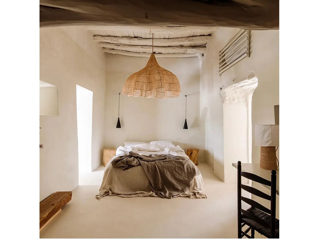 La Lampada a Sospensione Whipped - Naturale - XXL