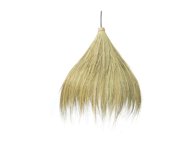 La Lampada a Sospensione Rayung Hut - Naturale - L