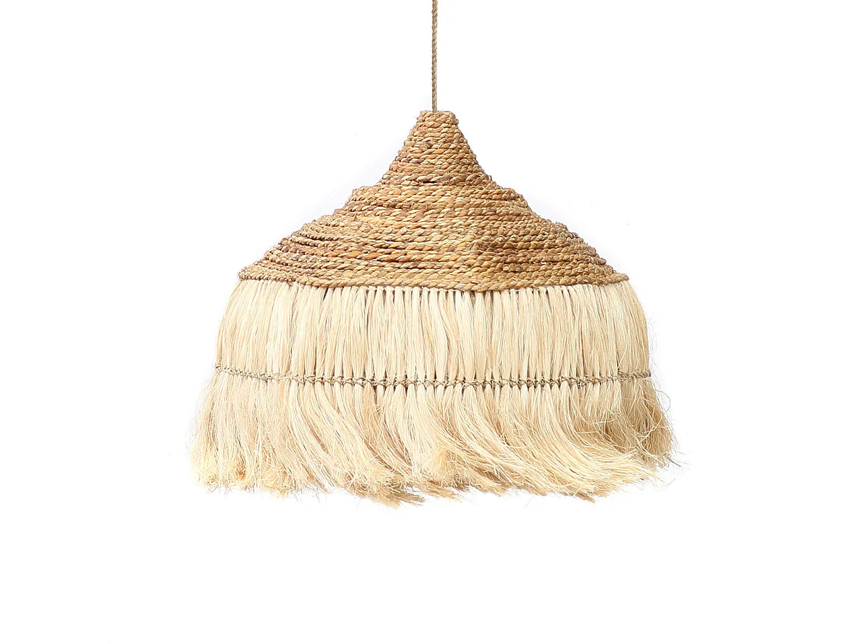 La Suspension Abaca Hoola - Naturel - L