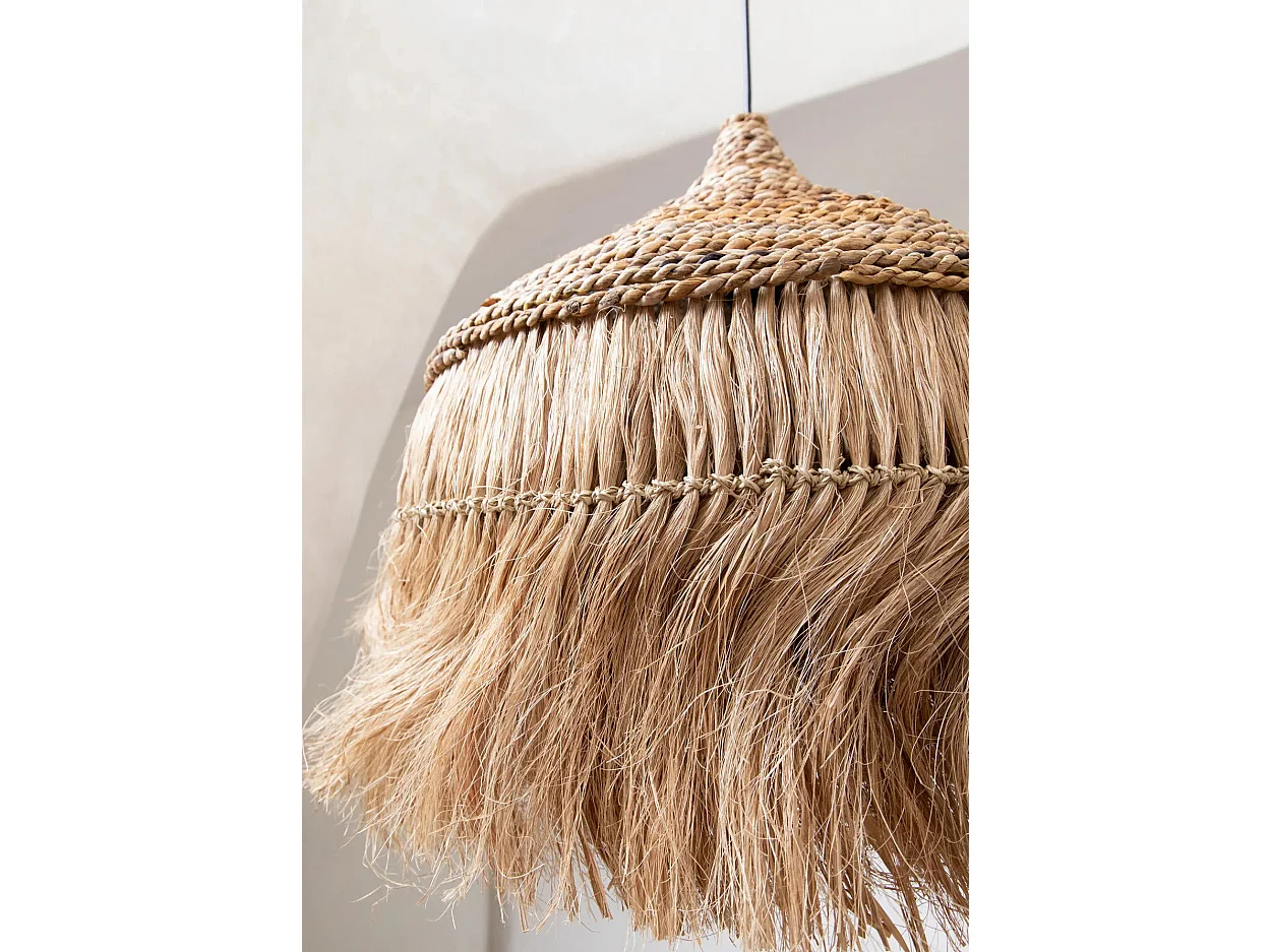 La Suspension Abaca Hoola - Naturel - L