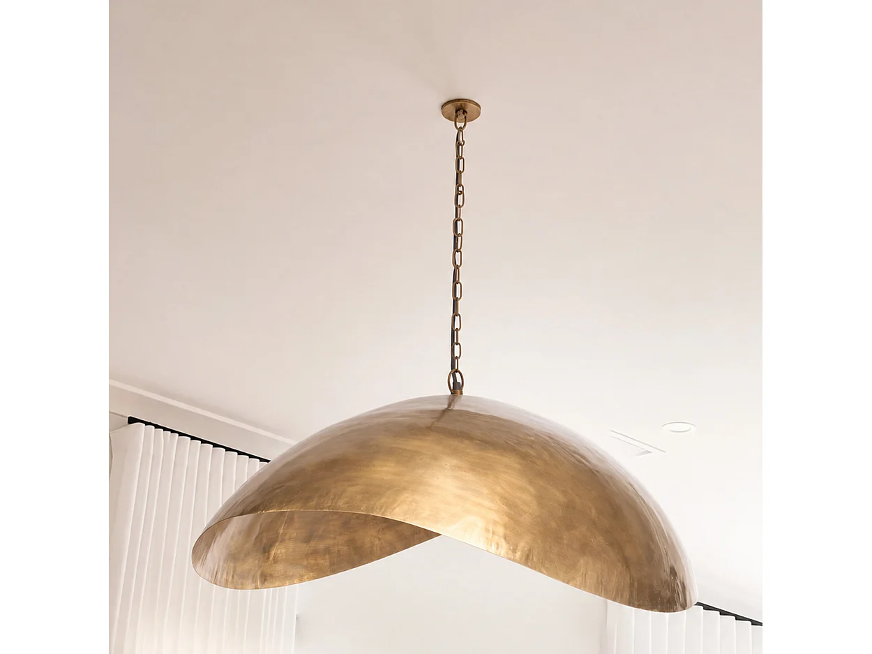 Die Fortune Cookie Pendelleuchte - Messing - XL