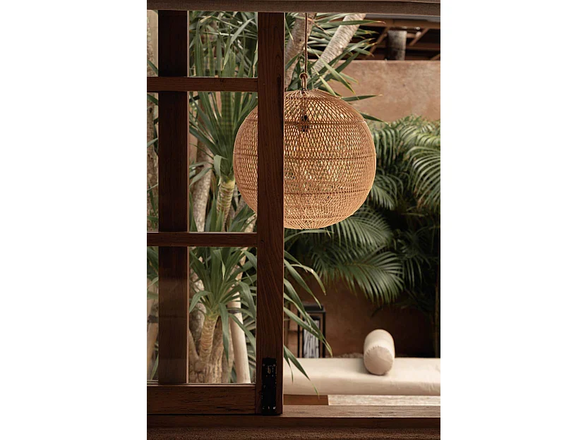 Die Bubble Pendelleuchte - Natur - M