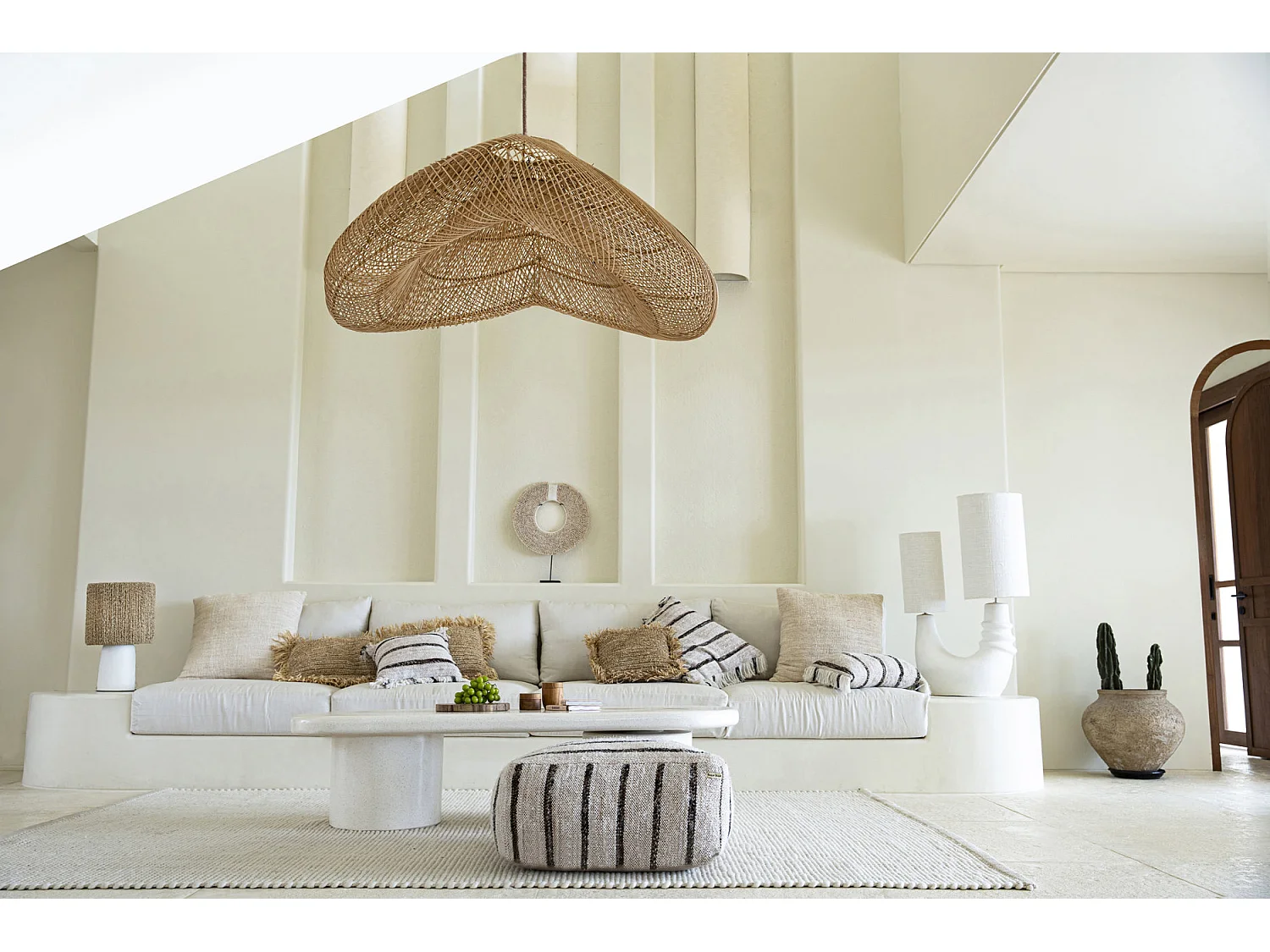 Le Pouf Oh My Gee - Blanc Bohème