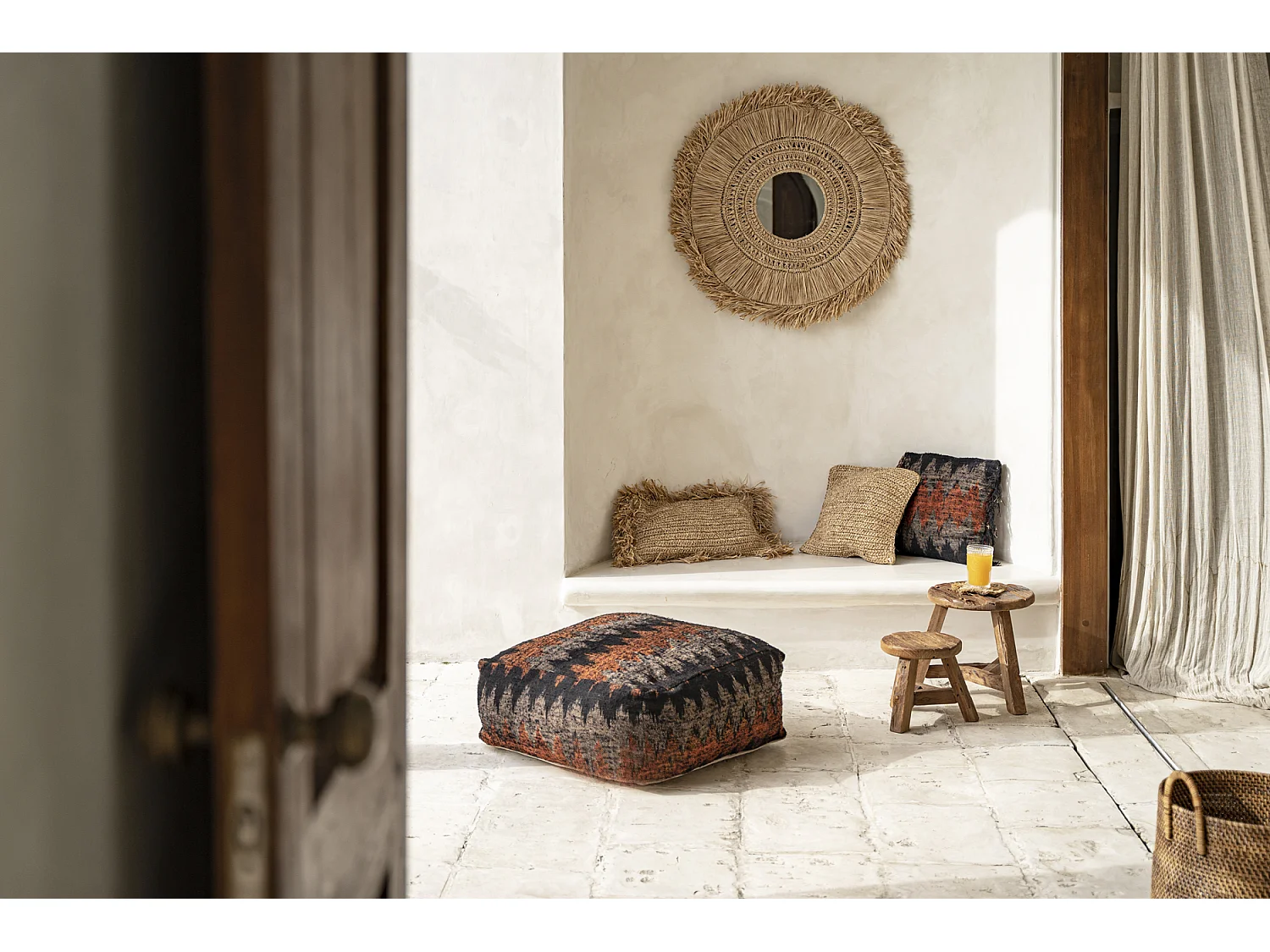 El Puf Oh My Gee - Negro Naranja