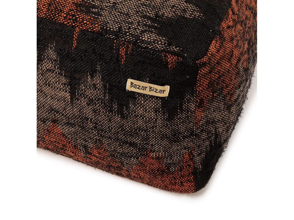 El Puf Oh My Gee - Negro Naranja