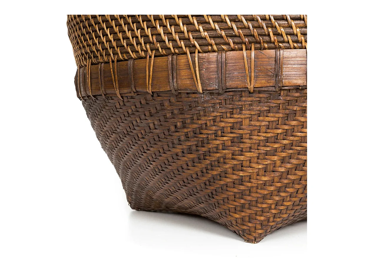 De Colonial Wasmand - Naturel Bruin - XL