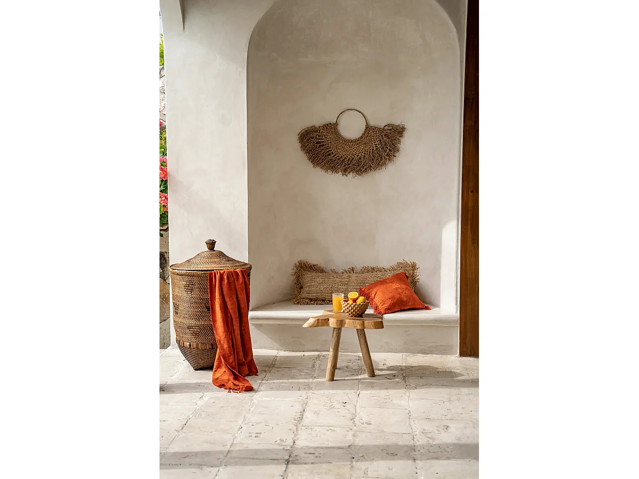 Le Panier à Linge Colonial - Brun Naturel - XL