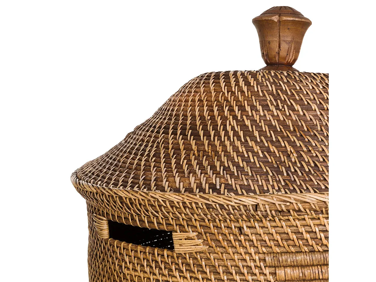 Le Panier à Linge Colonial - Brun Naturel - XL