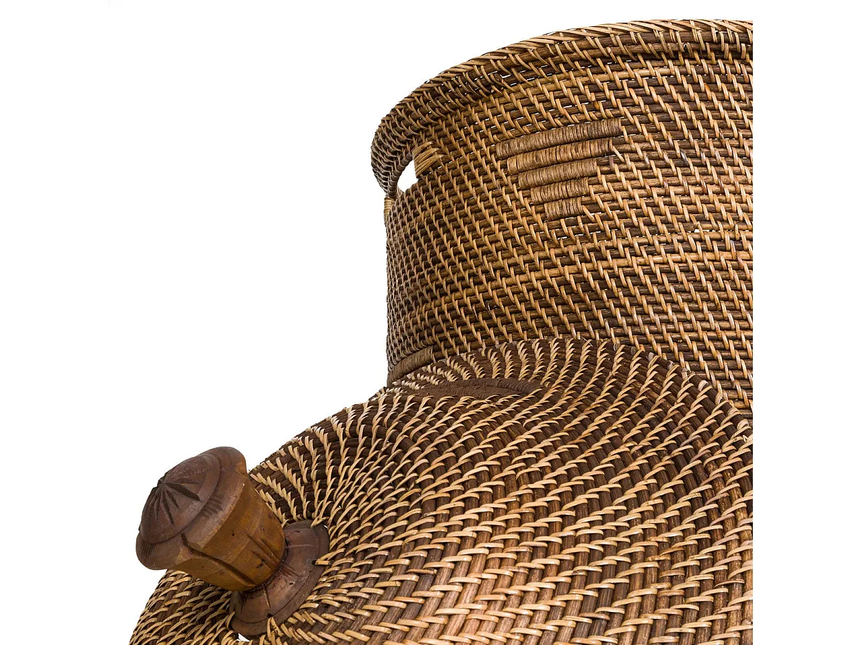 Der Colonial Wäschekorb - Naturbraun - XL