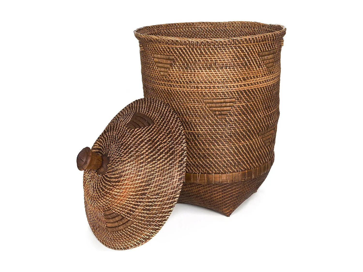 De Colonial Wasmand - Naturel Bruin - XL