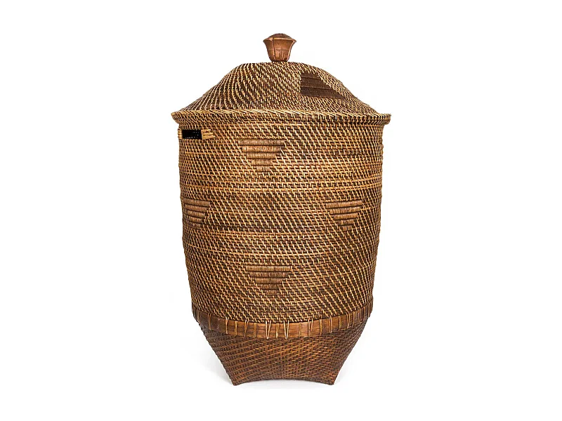 De Colonial Wasmand - Naturel Bruin - XL