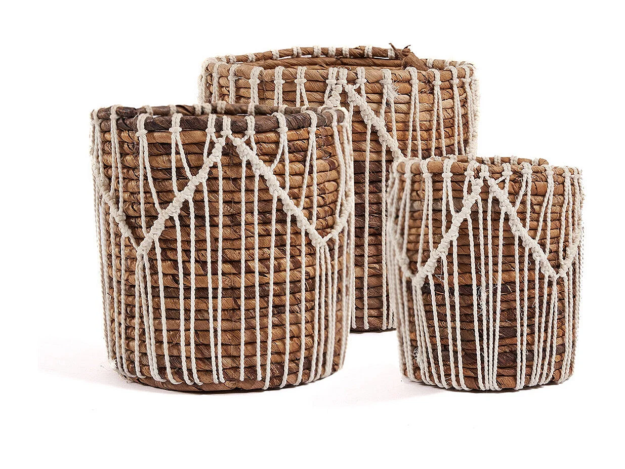 Le Panier Macra-mazing - Naturel Blanc - S