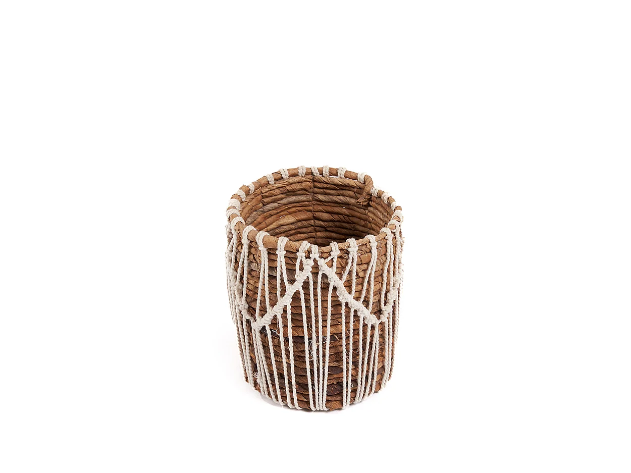 The Macra-mazing Basket - Natural White - S