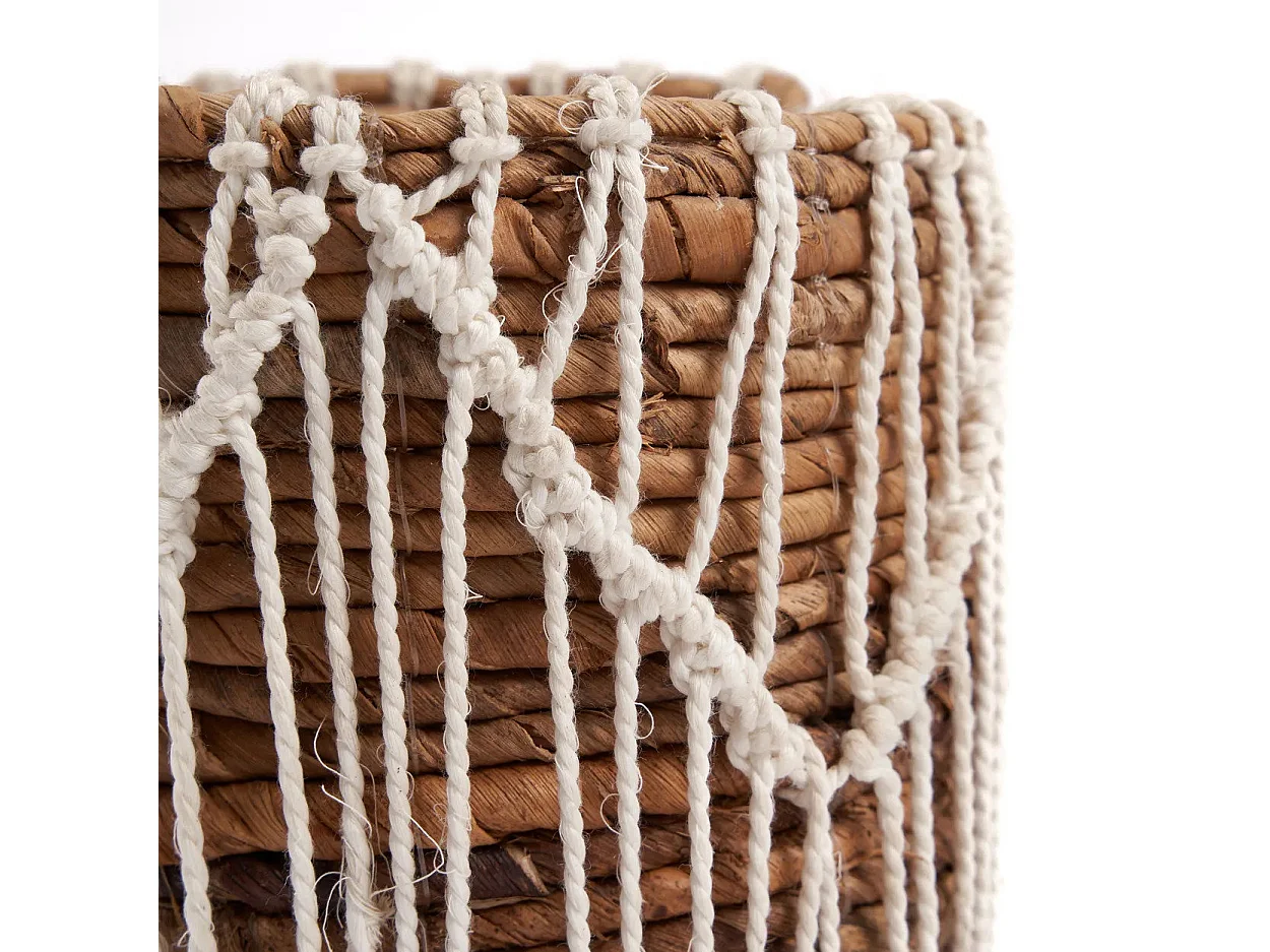 The Macra-mazing Basket - Natural White - S