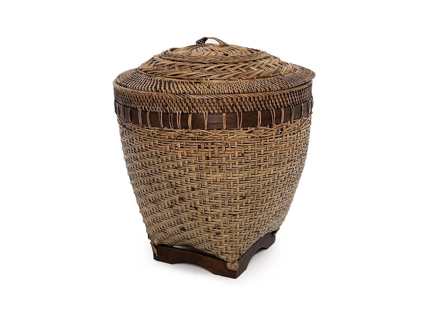 Le Panier Colonial Storage - Naturel Marron - M