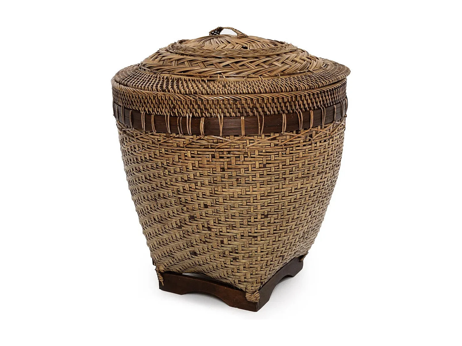 Le Panier Colonial Storage - Naturel Marron - M