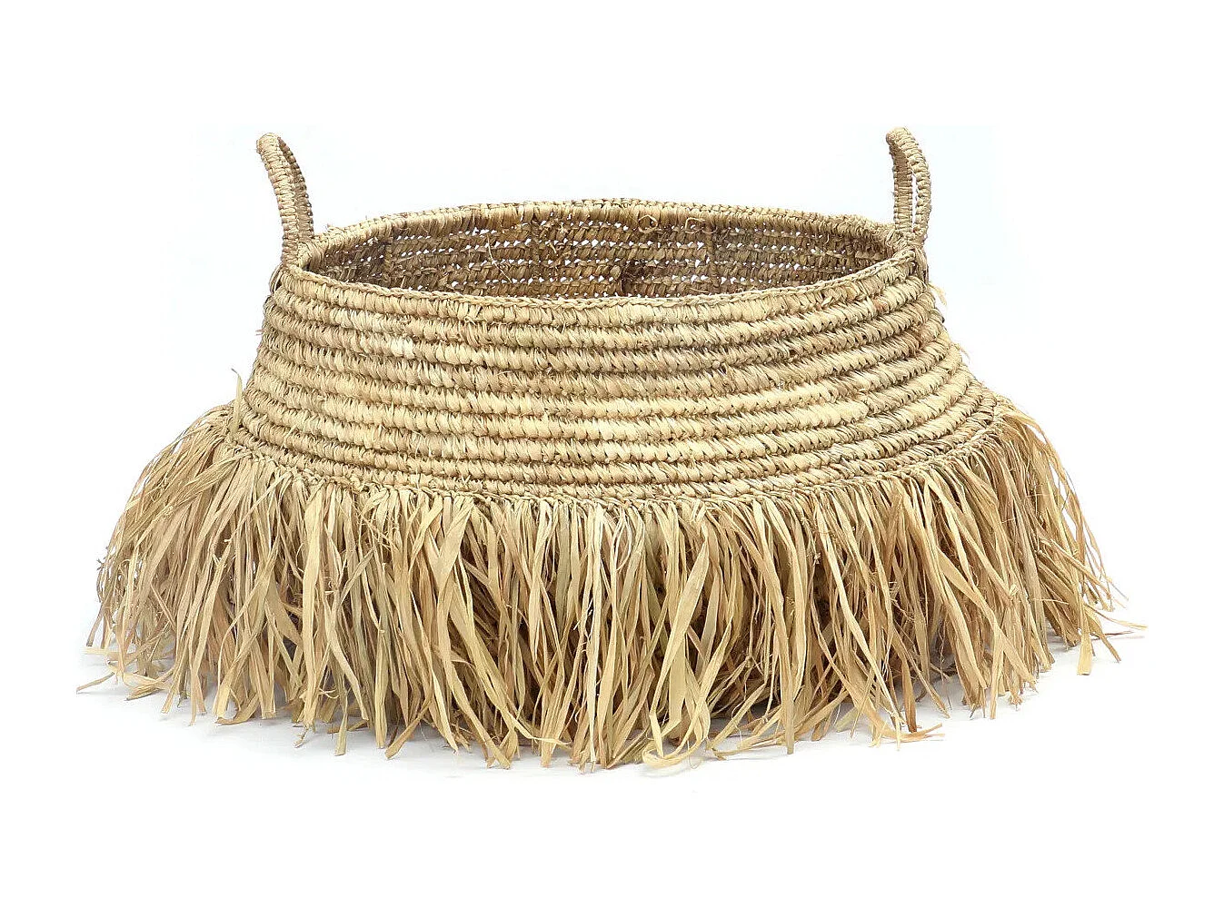 Die Raffia Deluxe Körbe – Natur – Groß