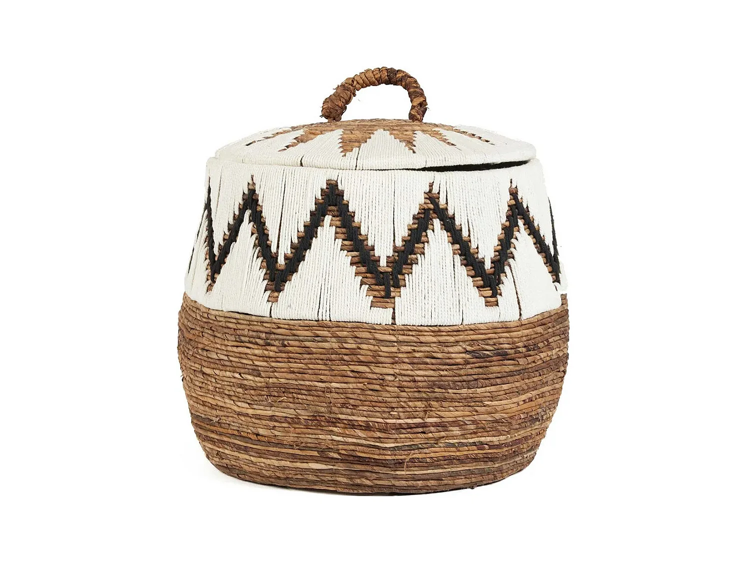 De Little Bay Beach Mand - Naturel Wit - L