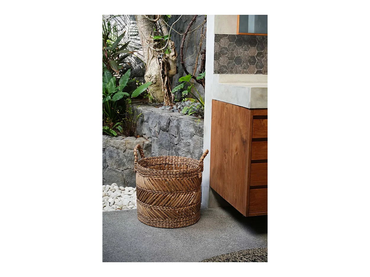 Le Panier En Zigzag De Banane - L