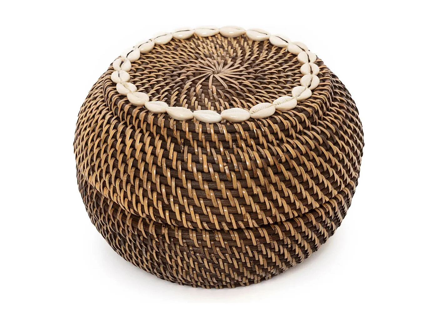 Le Panier Colonial Peek-a-Boo - Brun Naturel - M