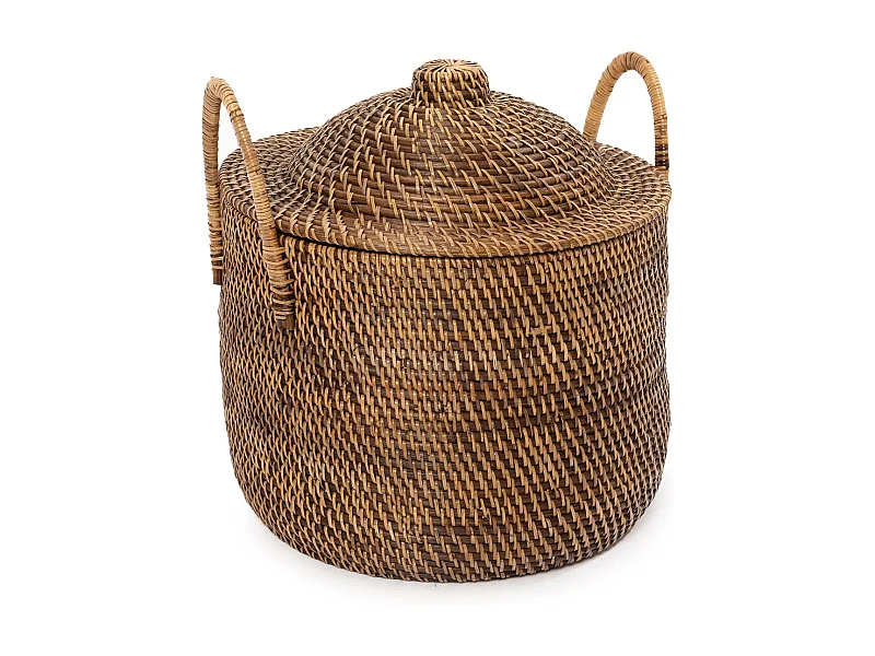 Le Panier À Poignées Colonial - Brun Naturel