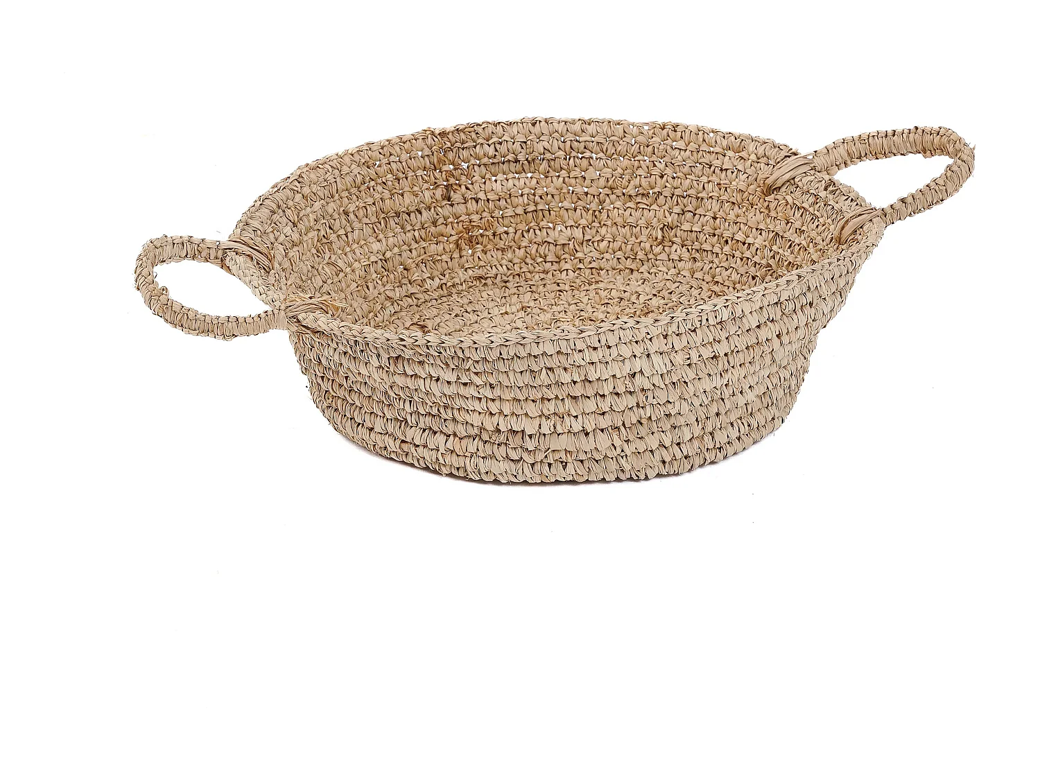Le Panier en Raphia - Naturel - M