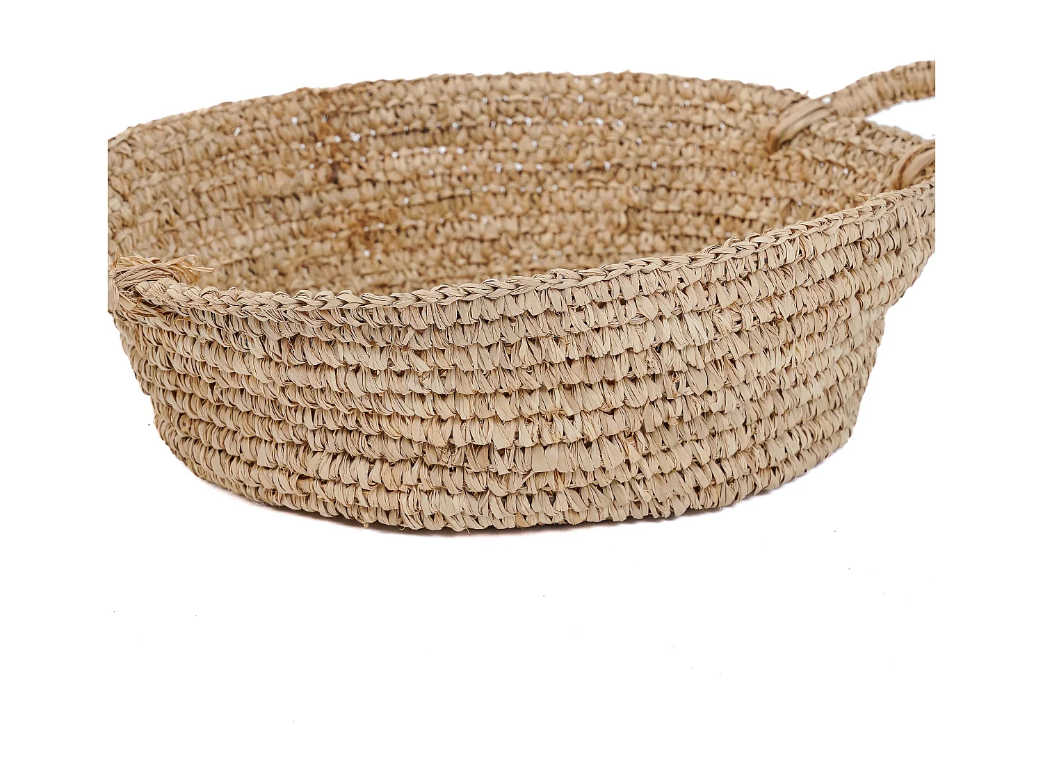 Il Cestino in Raffia - Naturale - M