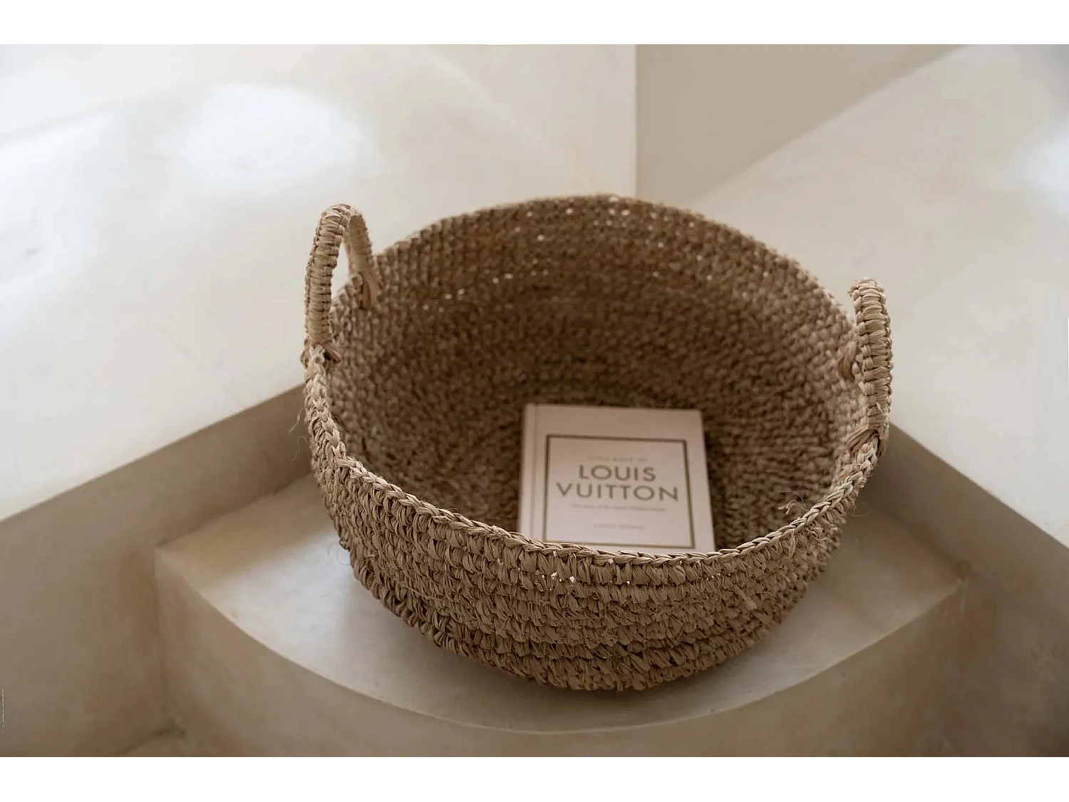 Le Panier En Raphia - Naturel - L