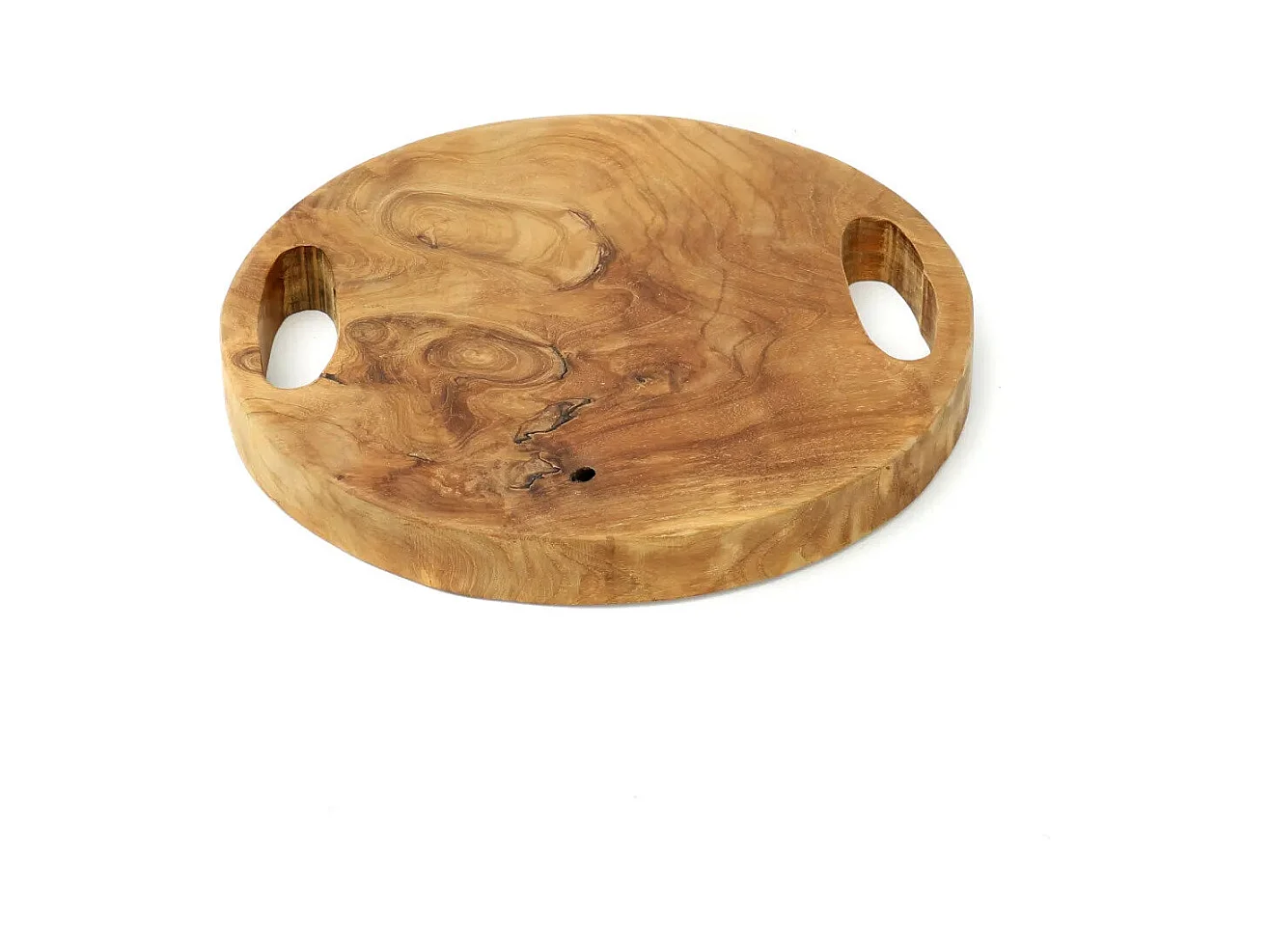 Le Plateau En Teak Root - Naturel - S