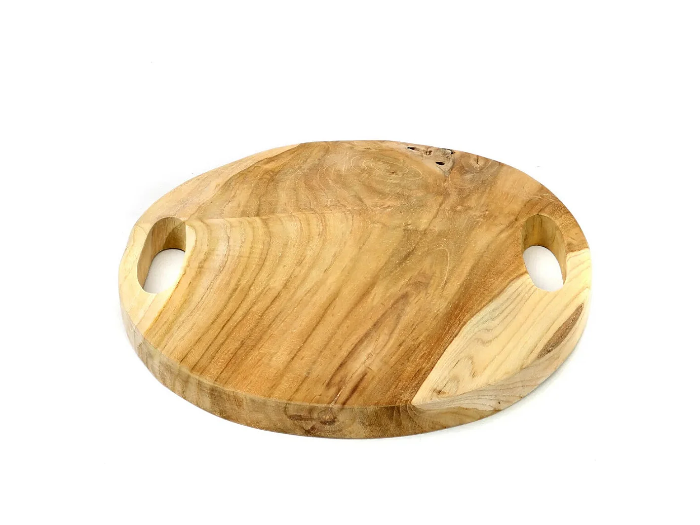 Le Plateau En Teak Root - Naturel - M