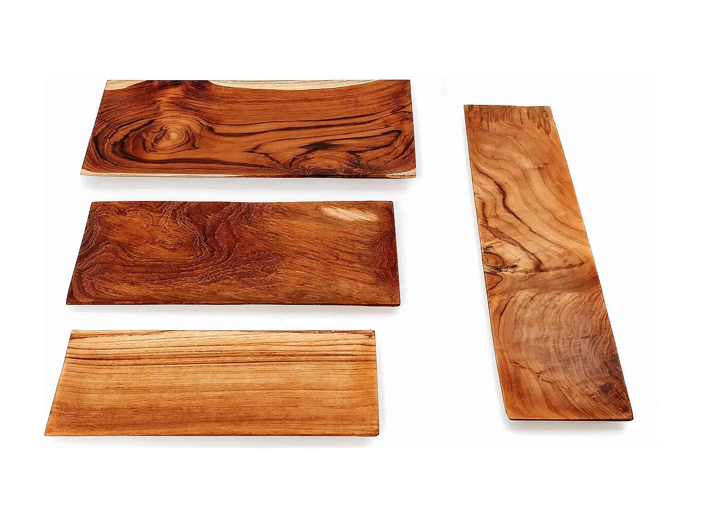 De Teak Root Sushi Bord - L