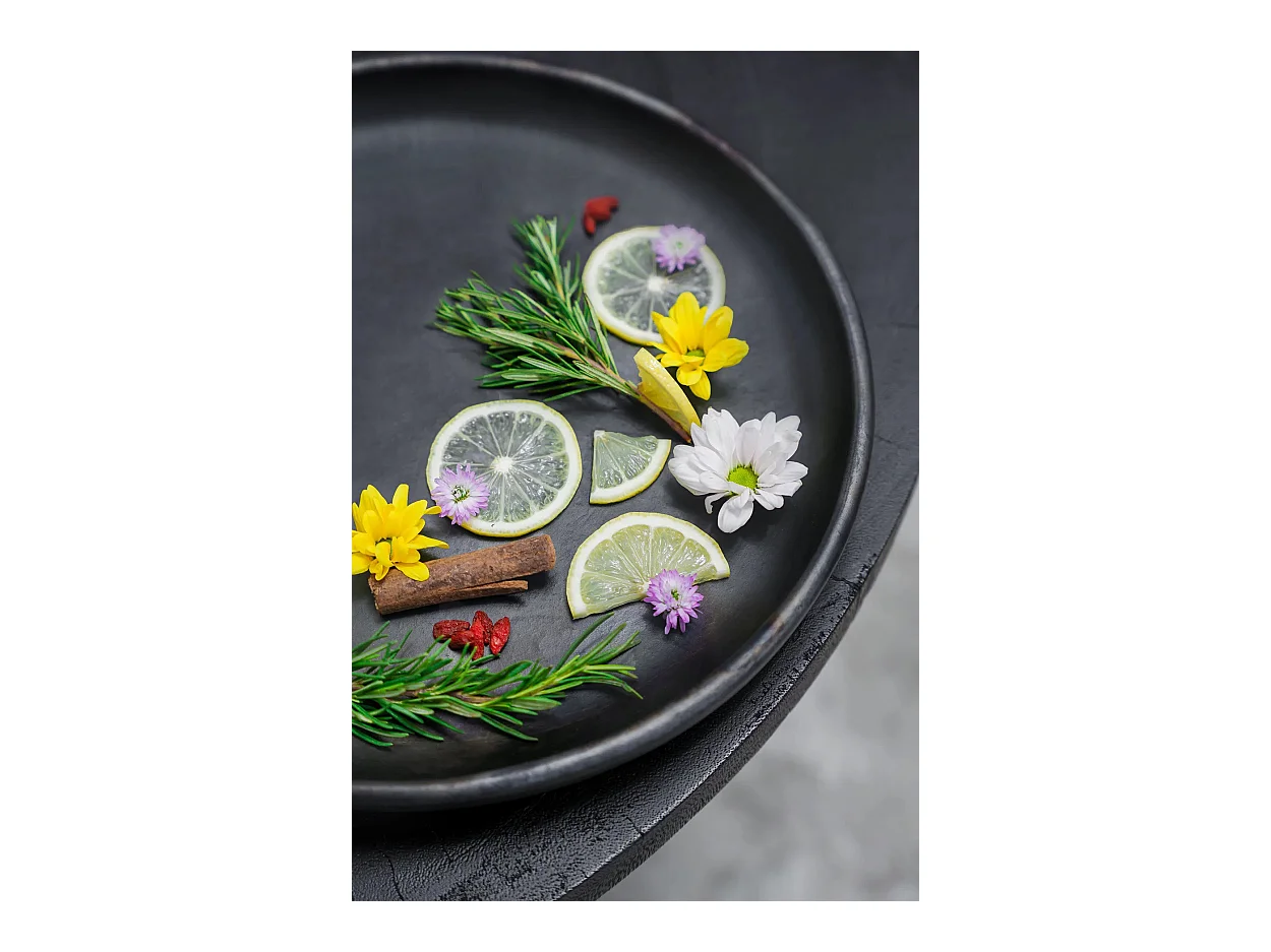 El Plato Clásico Quemado - Negro - L