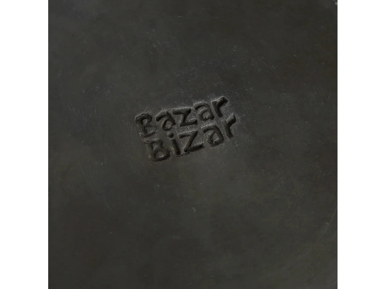 L'Assiette Classique Brûlée - Noir - L